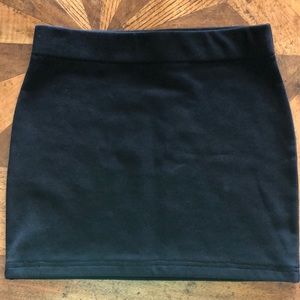 NWT Madewell Black Knit Skirt